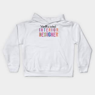 Interior Designer Gifts | World's cutest Interior Designer Kids Hoodie